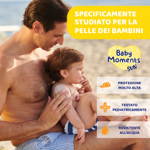 Baby Moments SUN - Crema Solare Mineral 50+ - Capriccio Baby