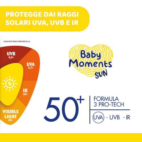 Baby Moments SUN - Crema Solare Mineral 50+ - Capriccio Baby