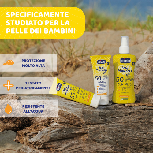 Baby Moments SUN - Crema Solare SPF 50+ - Capriccio Baby