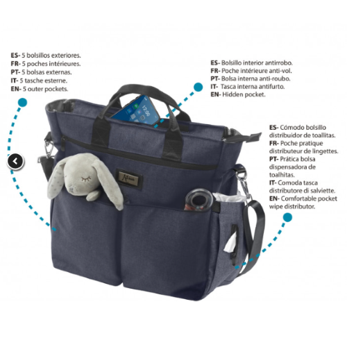 Borsa a tracolla per il Cambio - Capriccio Baby