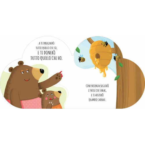 Shaped Board Books - Cuore - Con Amore, Mamma - Capriccio Baby