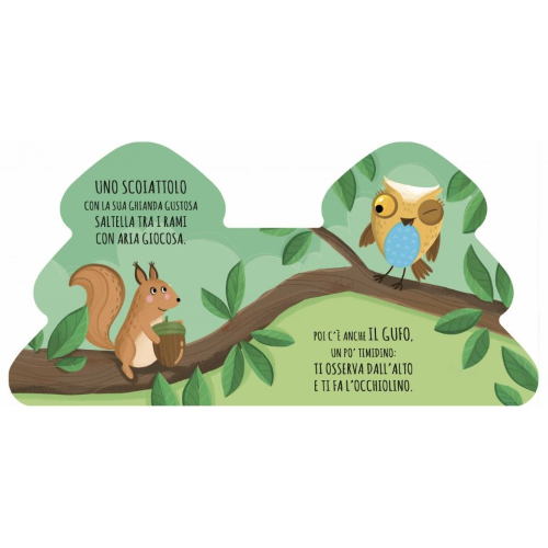 Shaped Board Books - Gli Amici Del Bosco - Capriccio Baby
