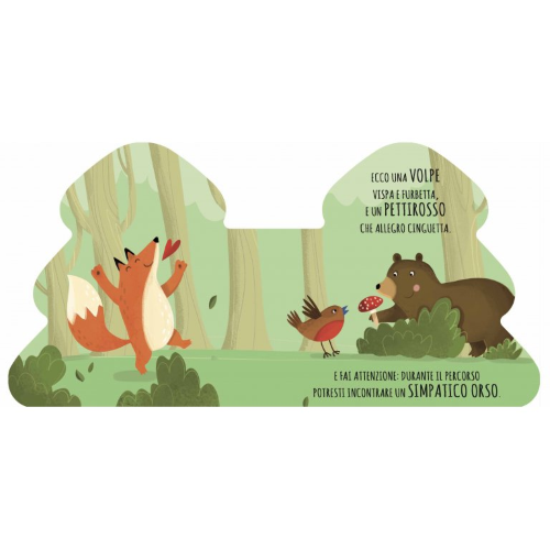 Shaped Board Books - Gli Amici Del Bosco - Capriccio Baby