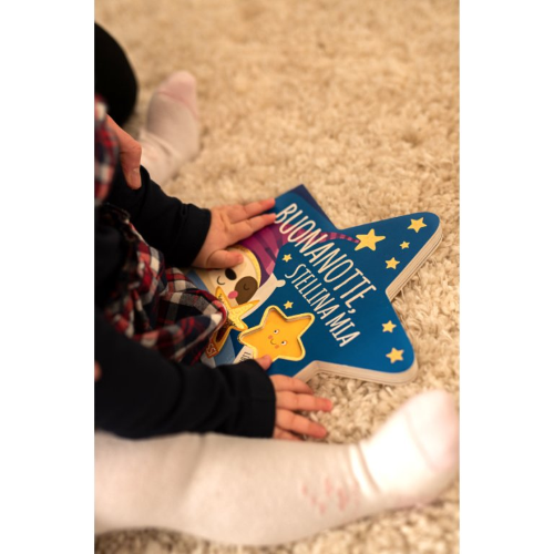Shaped Board Books - Stella - Buonanotte, Stellina Mia - Capriccio Baby