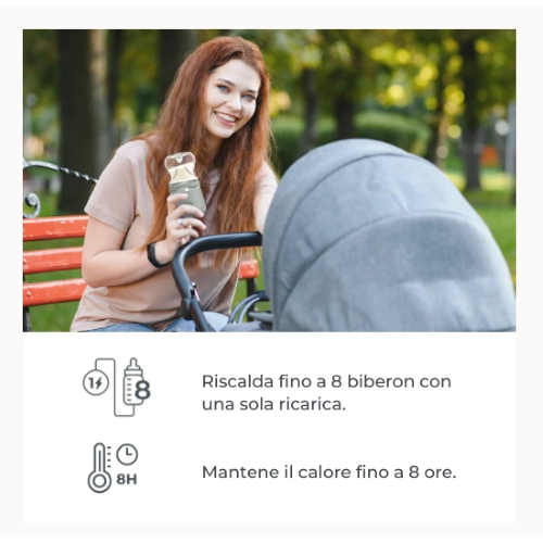 Warm'n'Go Scaldabiberon portatile universale - Capriccio Baby