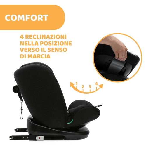 SEGGIOLINO AUTO MOKITA (76-150 CM) - Capriccio Baby