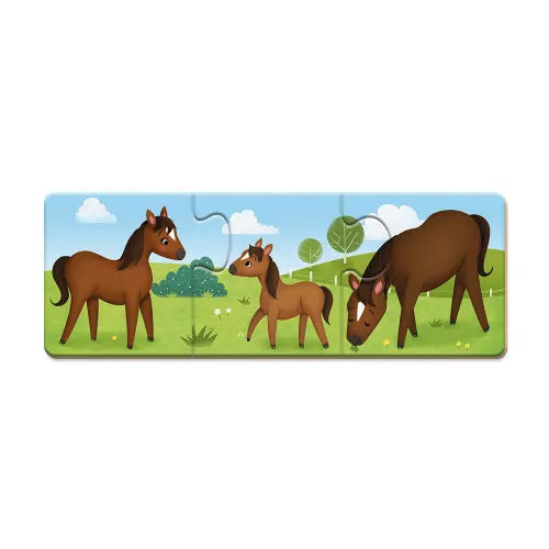Puzzle Trionimo (gioco di corrispondenza) - Capriccio Baby