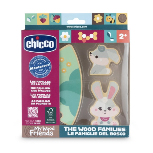 Gioco Famiglie Legno Assortimento - Capriccio Baby