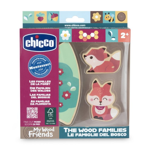 Gioco Famiglie Legno Assortimento - Capriccio Baby